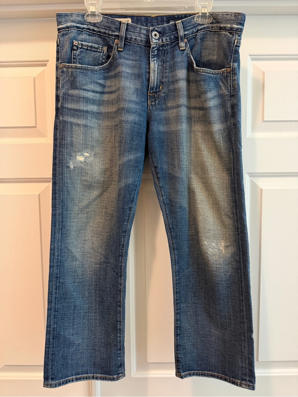 AG Adriano Goldschmeid Ex Boyfriend Crop Jeans Size 30R